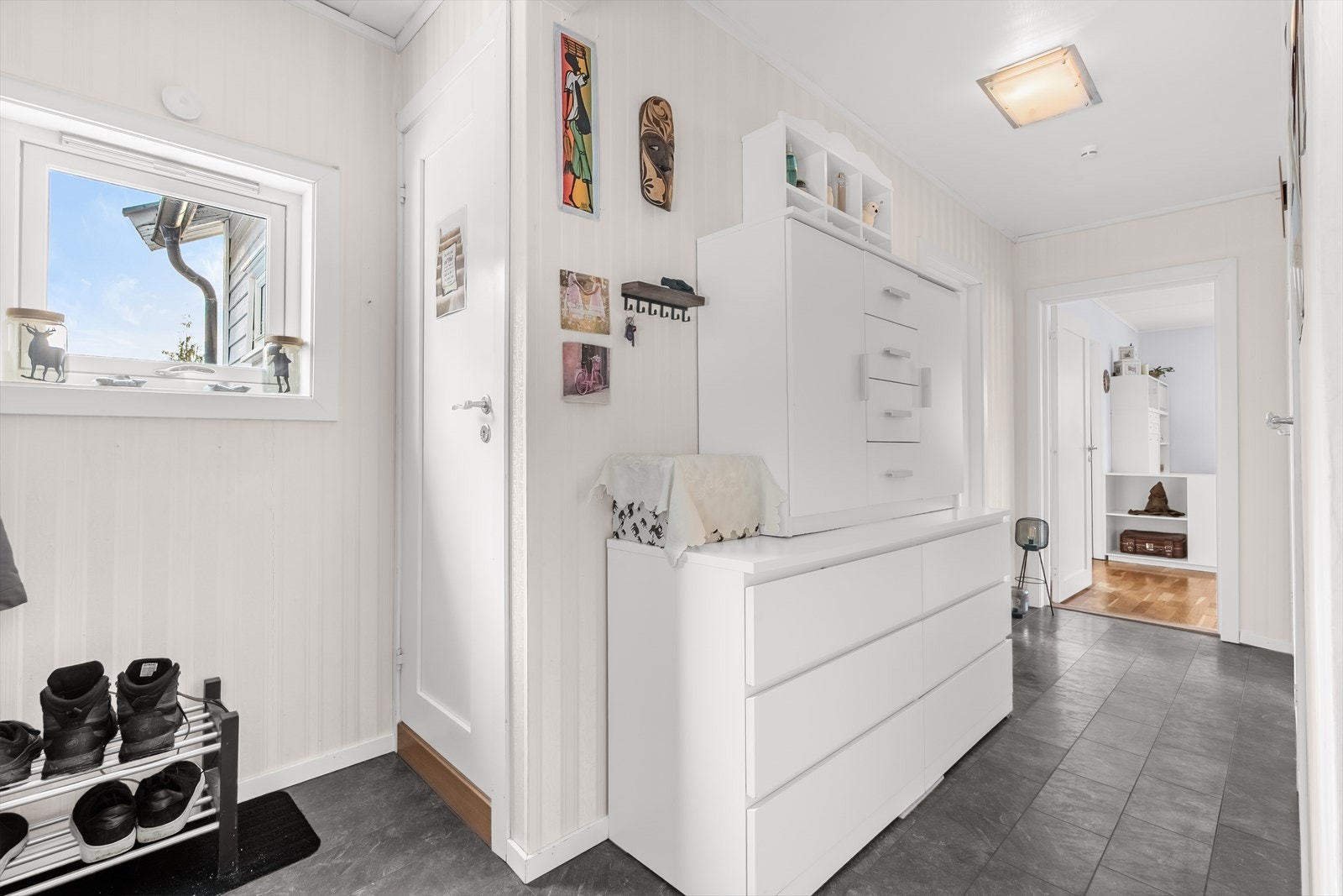 Fra 2. etasje er det tilgang til loftet Galleribilde