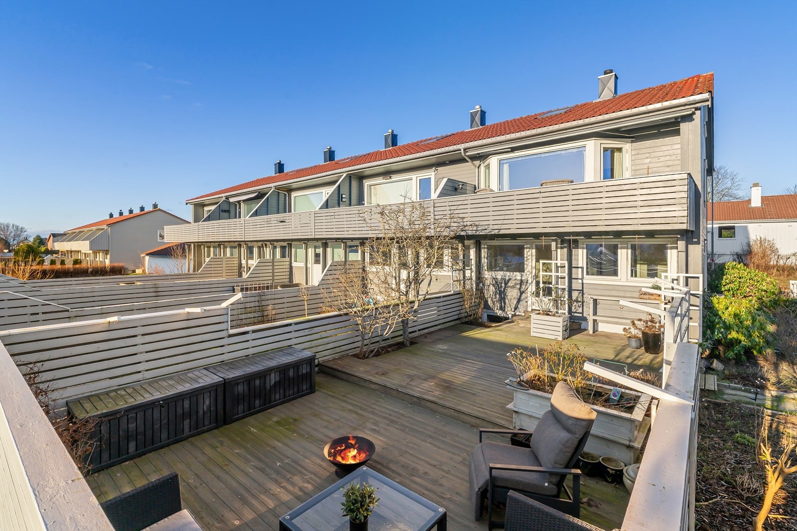 Stor terrasse med sol hele dagen! Galleribilde