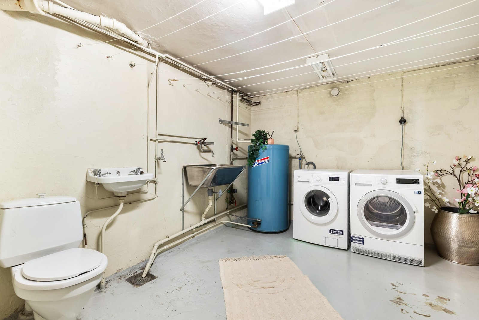 Vaskerom i kjeller Galleribilde