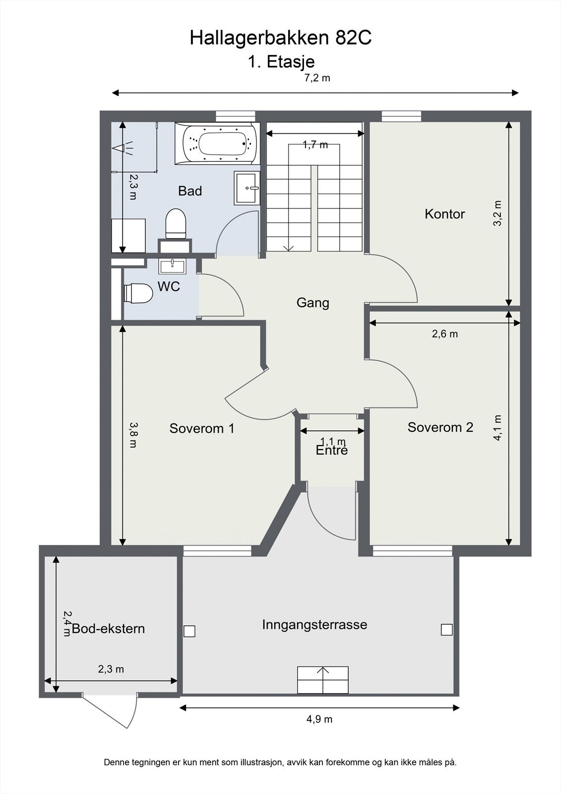 Plantegning. Galleribilde