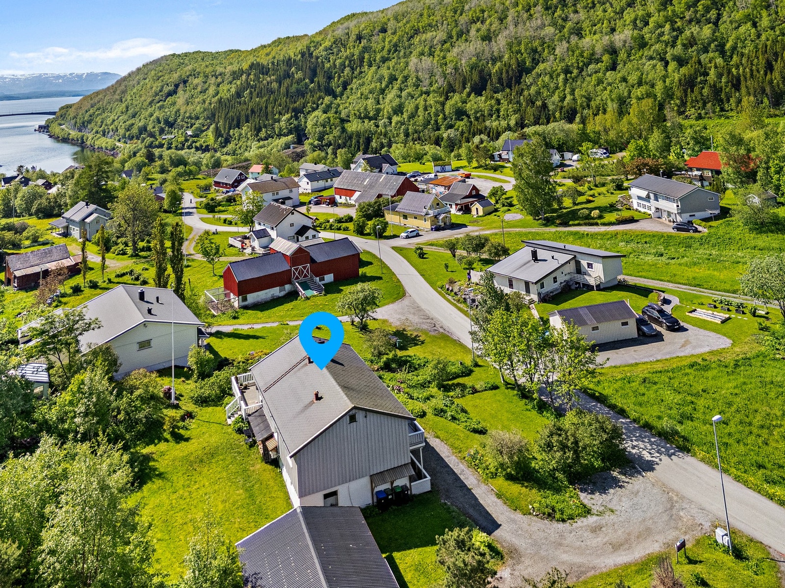 Idyllisk beliggenhet i Hopen Galleribilde