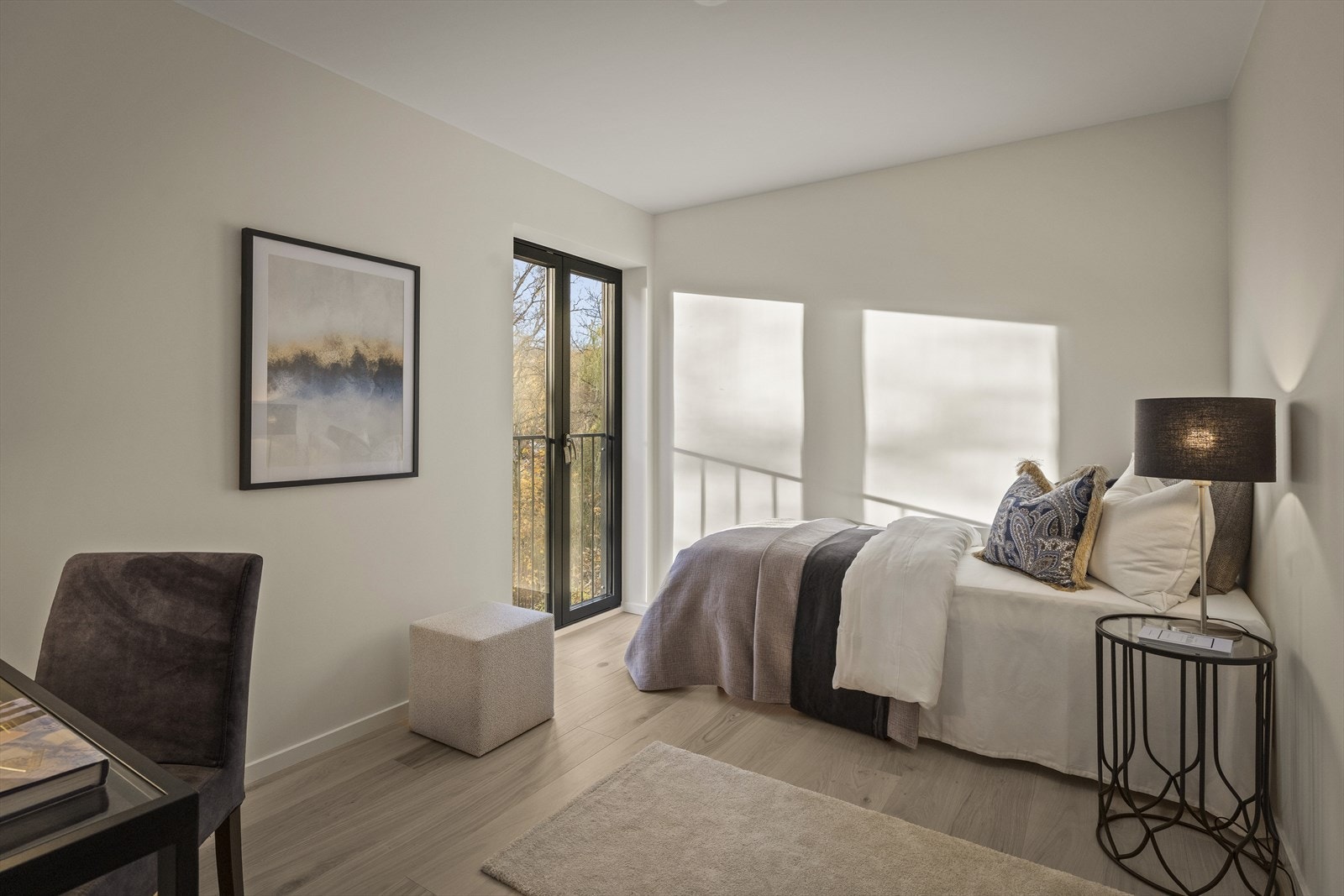 Soverom nr. 2 og 3 har god plass til seng med tilhørende garderobeinnredning Galleribilde