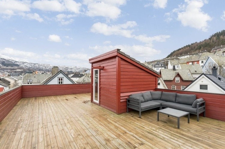 Felles takterrasse Galleribilde