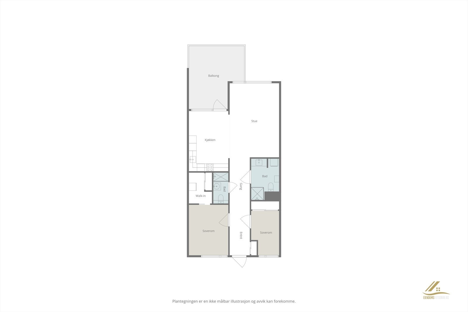 Planskisse Galleribilde