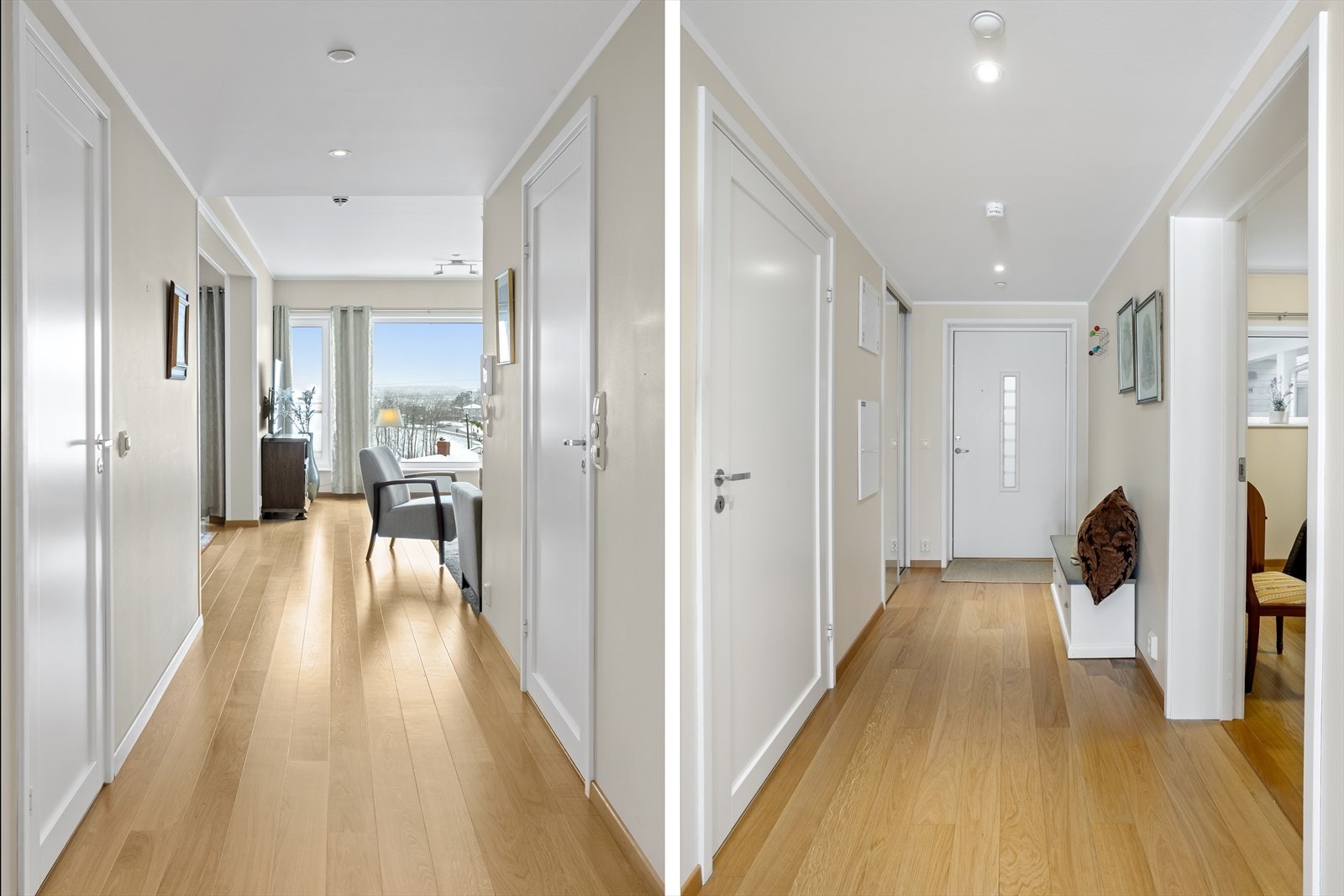 Leiligheten har moderne standard og god bokomfort hvor det kan nevnes enstavs eikeparkett i alle rom, flislagt bad m/delikat innredning og vannbåren gulvvarme i alle gulvflater. Galleribilde