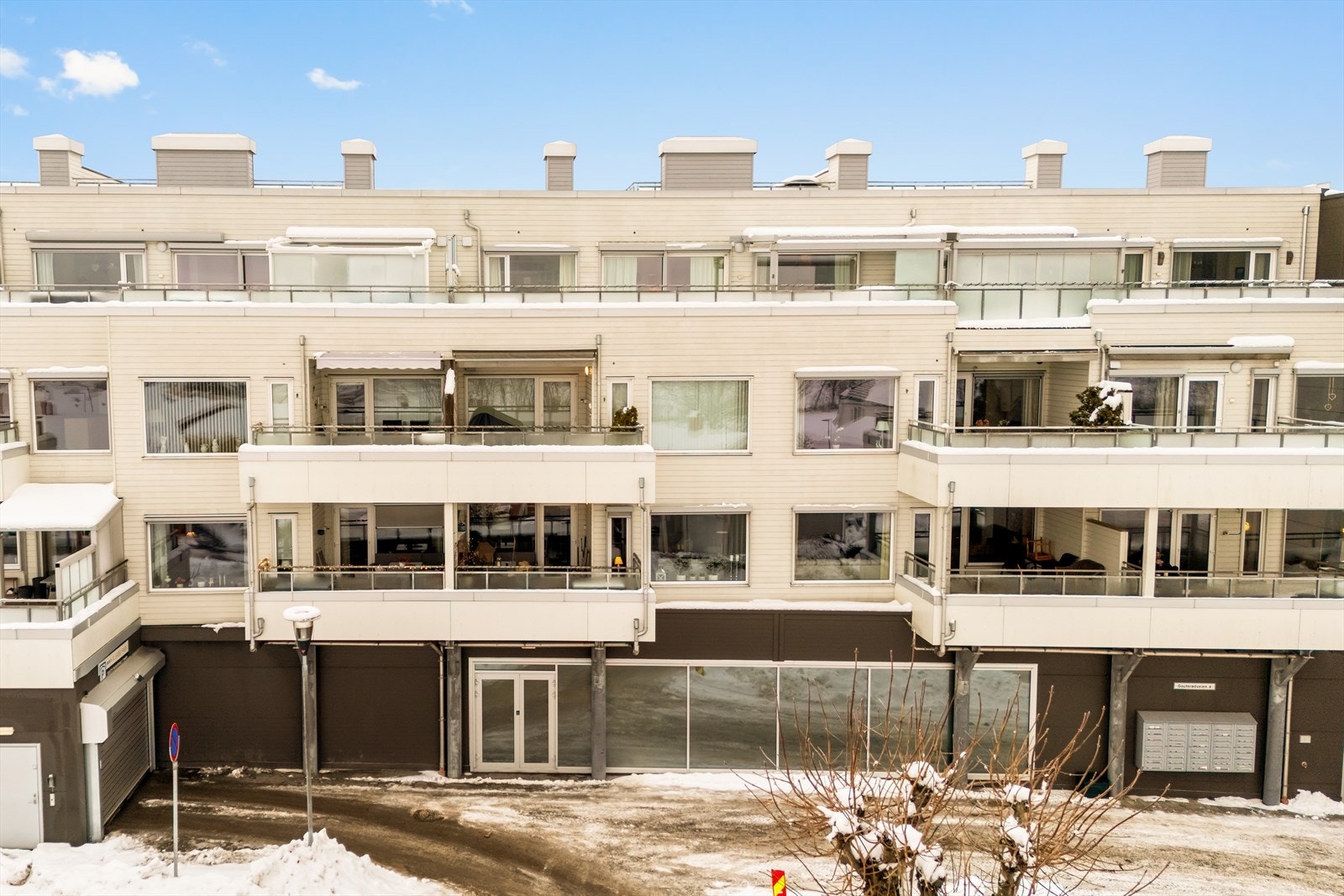 Ved Olsrød park bor man også bynært. Det er knappe 2 km til Tønsberg sentrum. Galleribilde