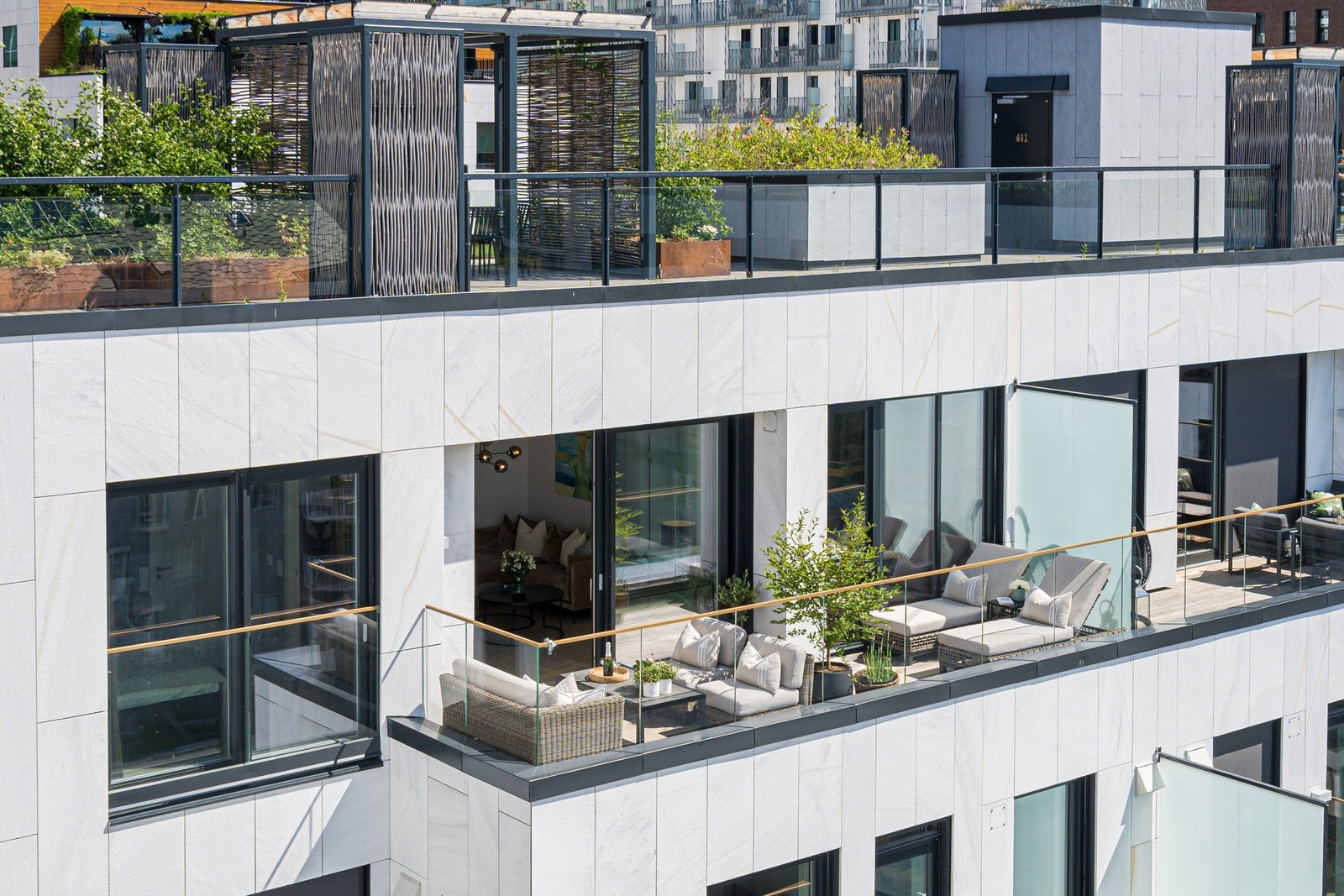 Toppleilighet i 8 etasje Galleribilde