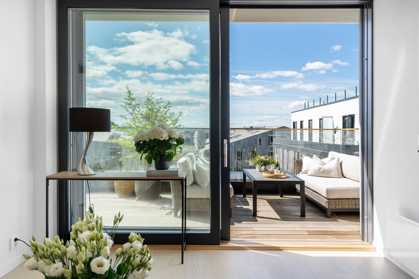 Dette er en særdeles tiltalende leilighet som stod ferdigstilt i 2018 Galleribilde