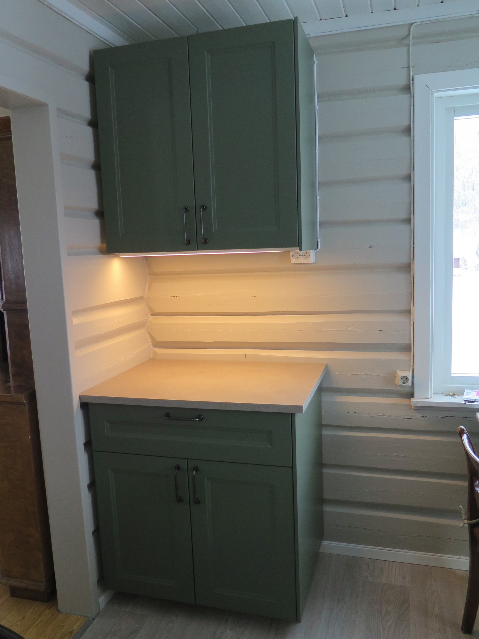 Nytt ubrukt kjøkken Galleribilde