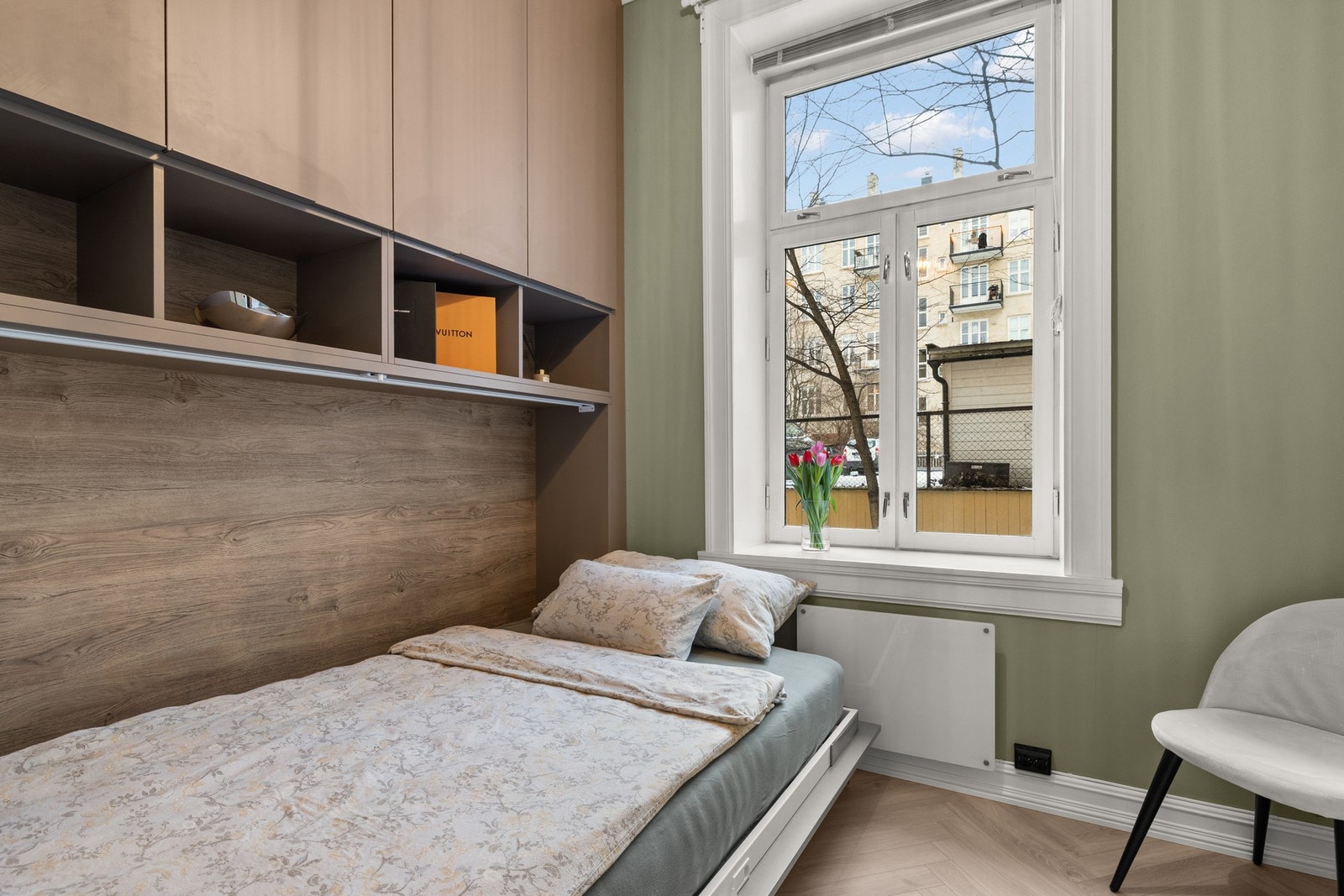 Det andre soverommet egner seg utmerket som barnerom, gjesterom eller kontor. Galleribilde