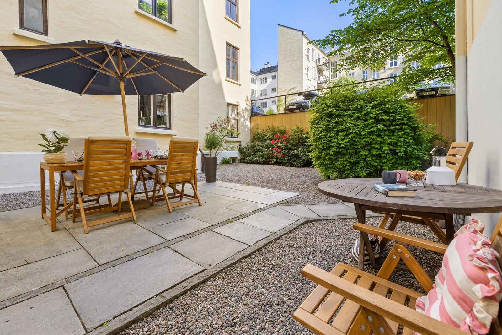 Her kan varme sommerdager og lune høstkvelder nytes. Galleribilde