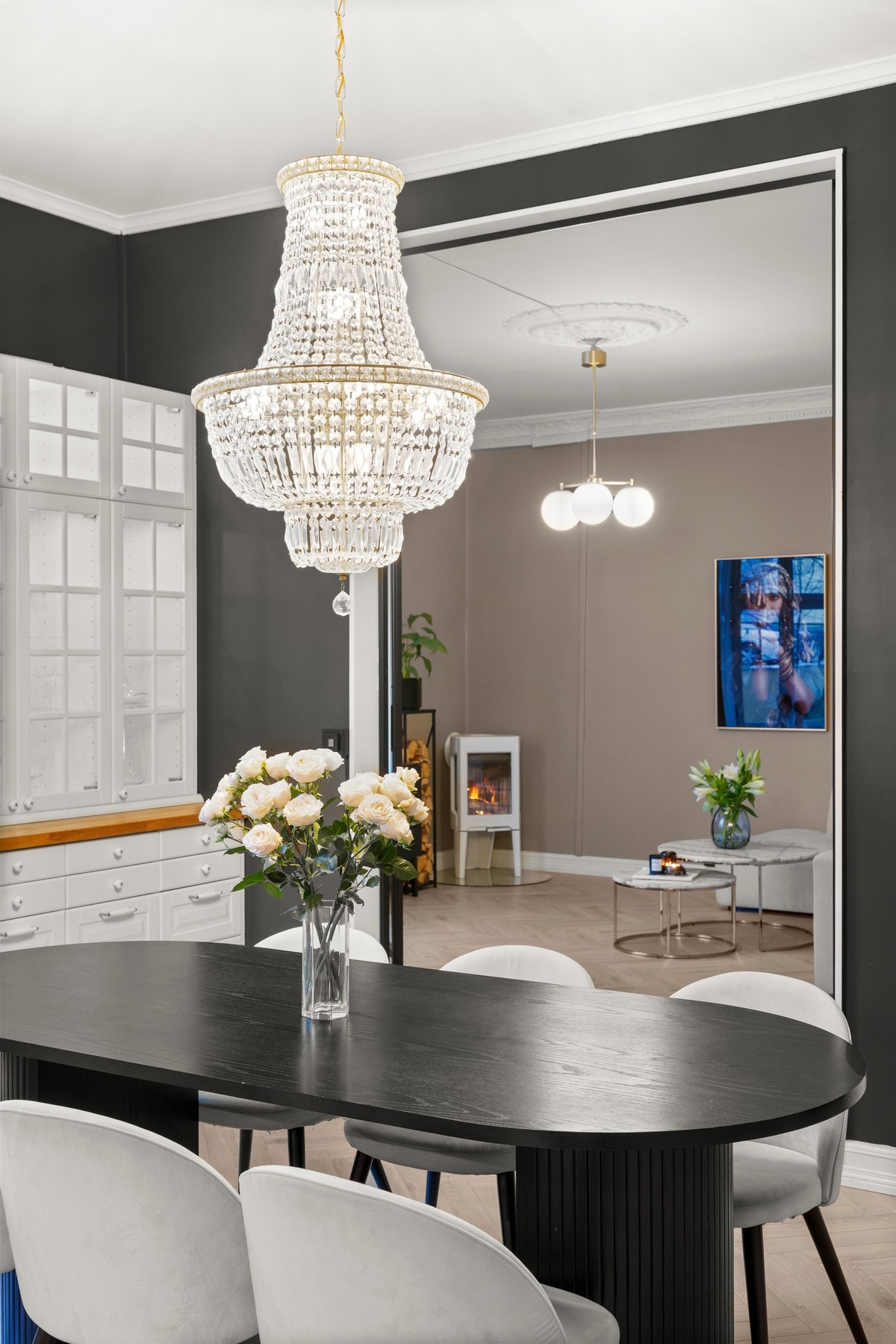 Her kan man enkelt invitere til hyggelige sosiale sammenkomster. Galleribilde