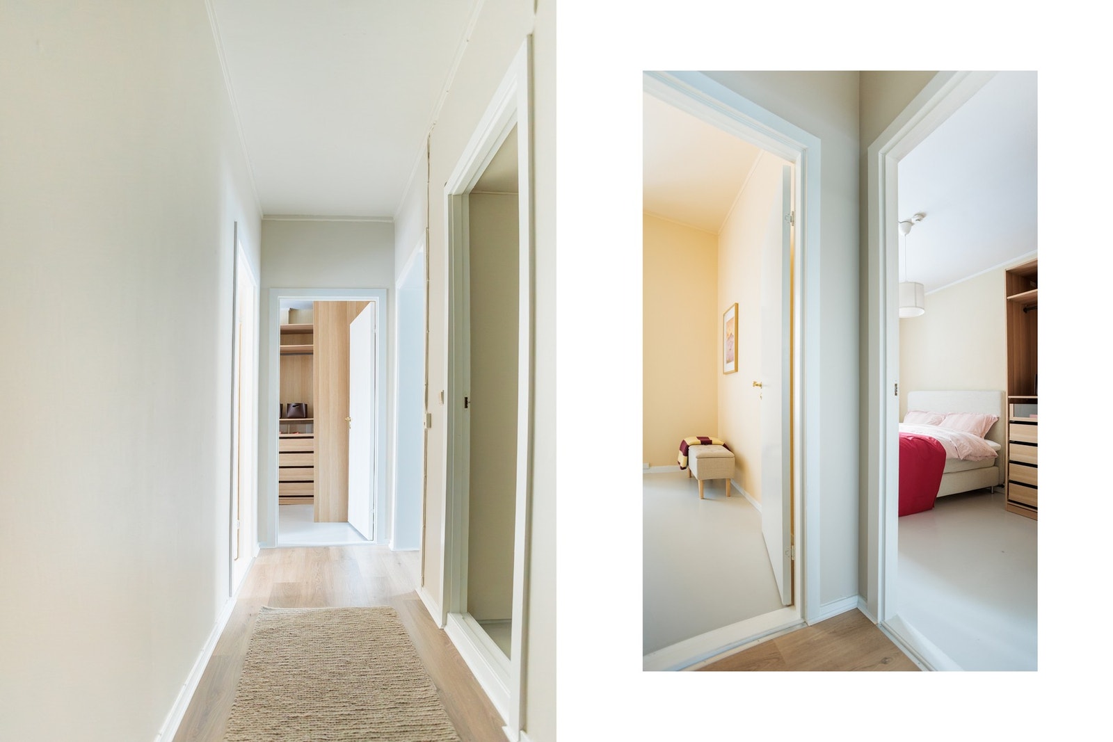 Entré med oppbevaring for sko og yttertøy. Galleribilde