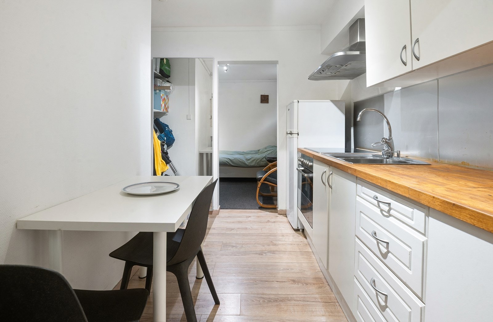 Rommet er ikke søkt/godkjent for varig opphold. Galleribilde