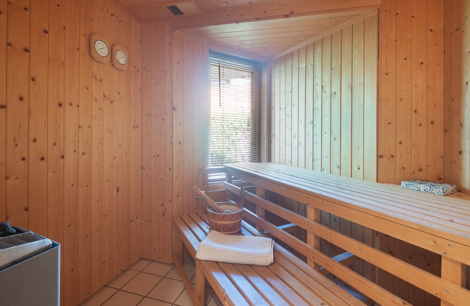 Badstue. Badstuen er ikke tegnet inn på de godkjente byggetegningene. Galleribilde