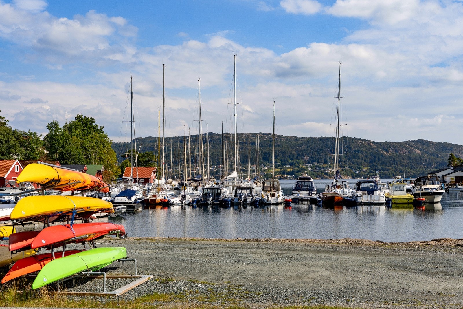 Marina like ved eiendommen Galleribilde