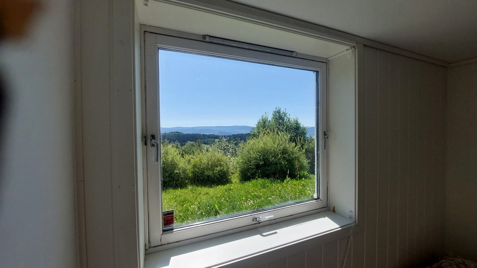 Utsikt fra soverom 2 Galleribilde