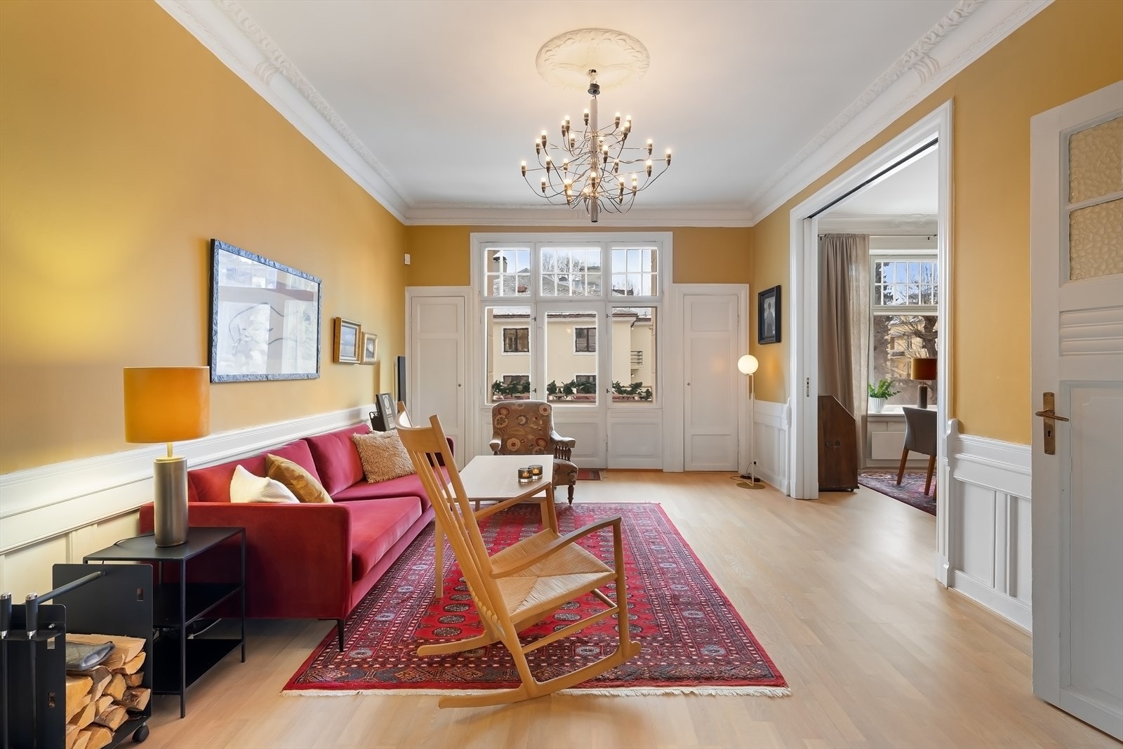 Velkommen til Odins gate 21 - En klassisk Frognerleilighet med 2 balkonger, heis og fantastisk beliggenhet Galleribilde