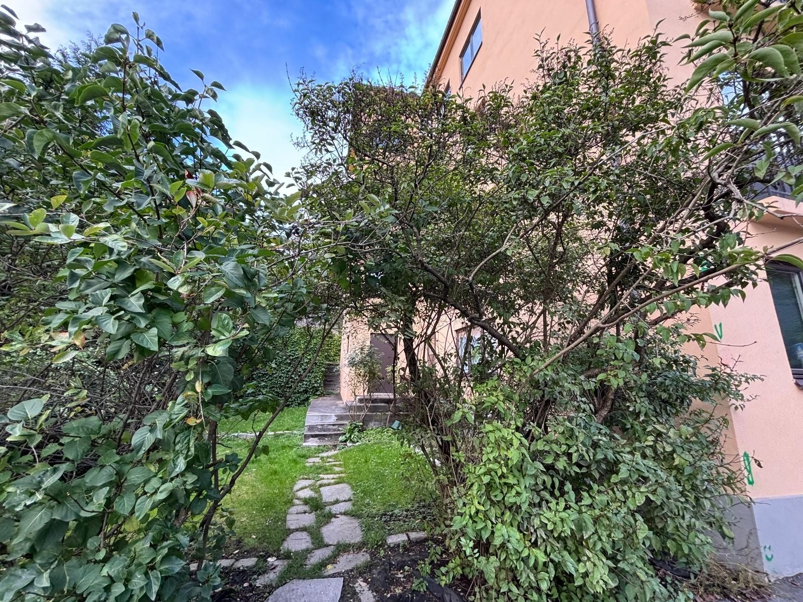 Selgers bilde av grønne fellesområder i sameiet. Galleribilde