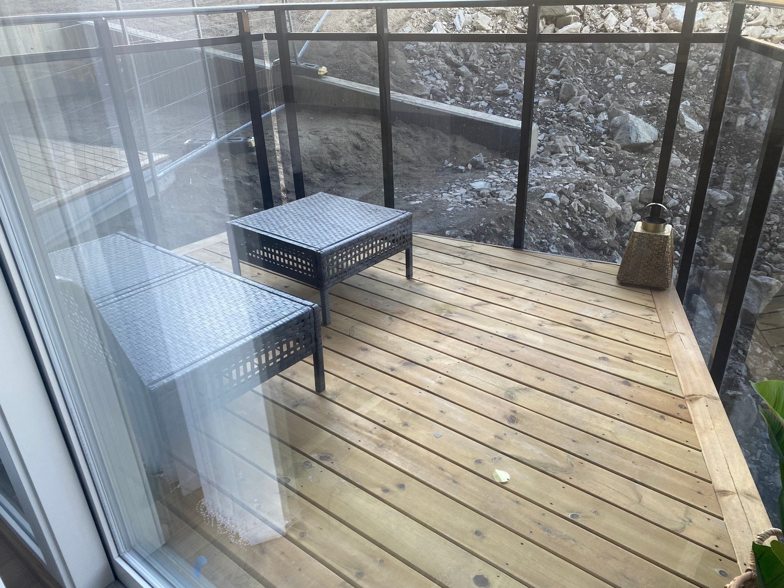 Balkong med utsyn Galleribilde