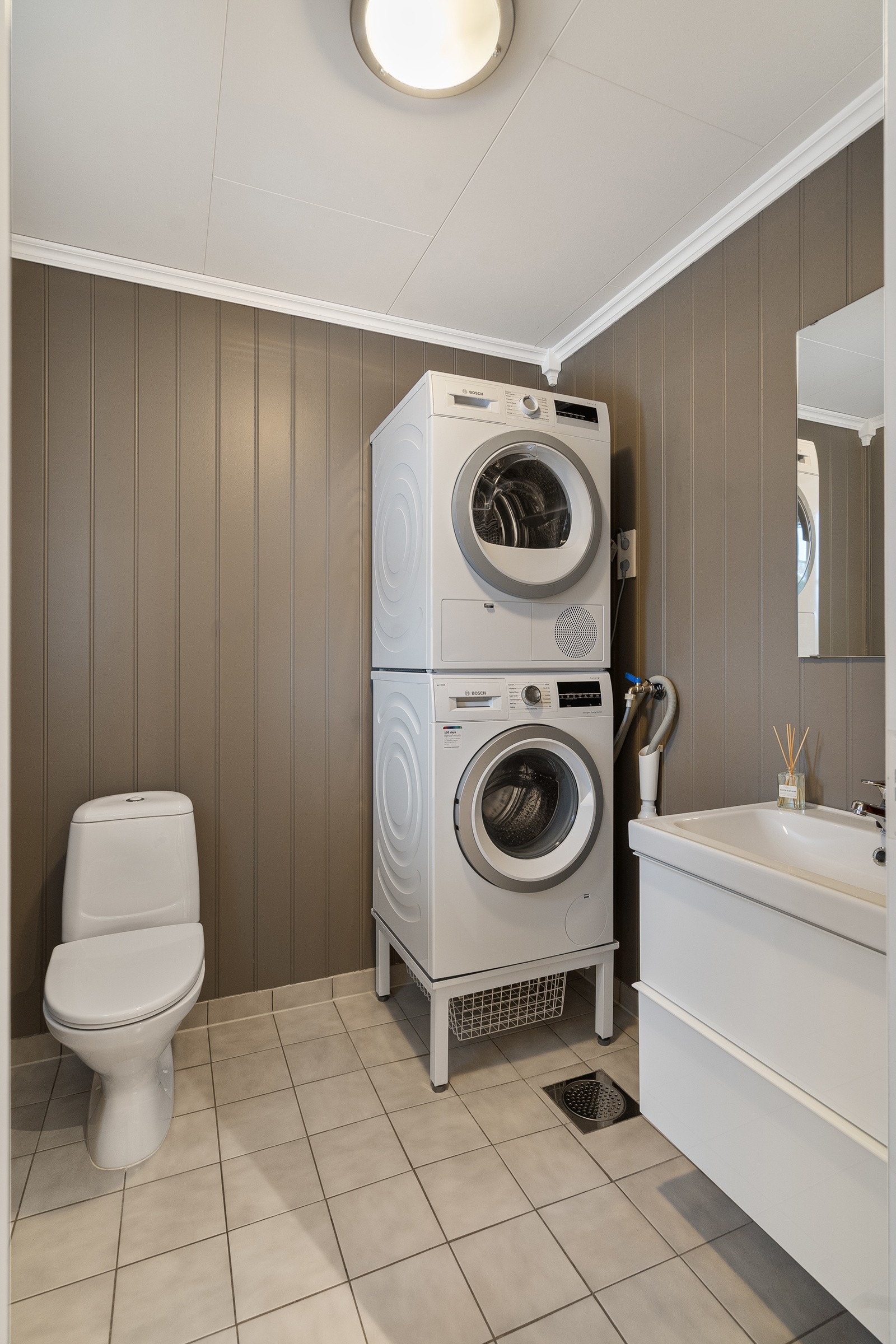 Her er det også varmekabler i gulvet Galleribilde