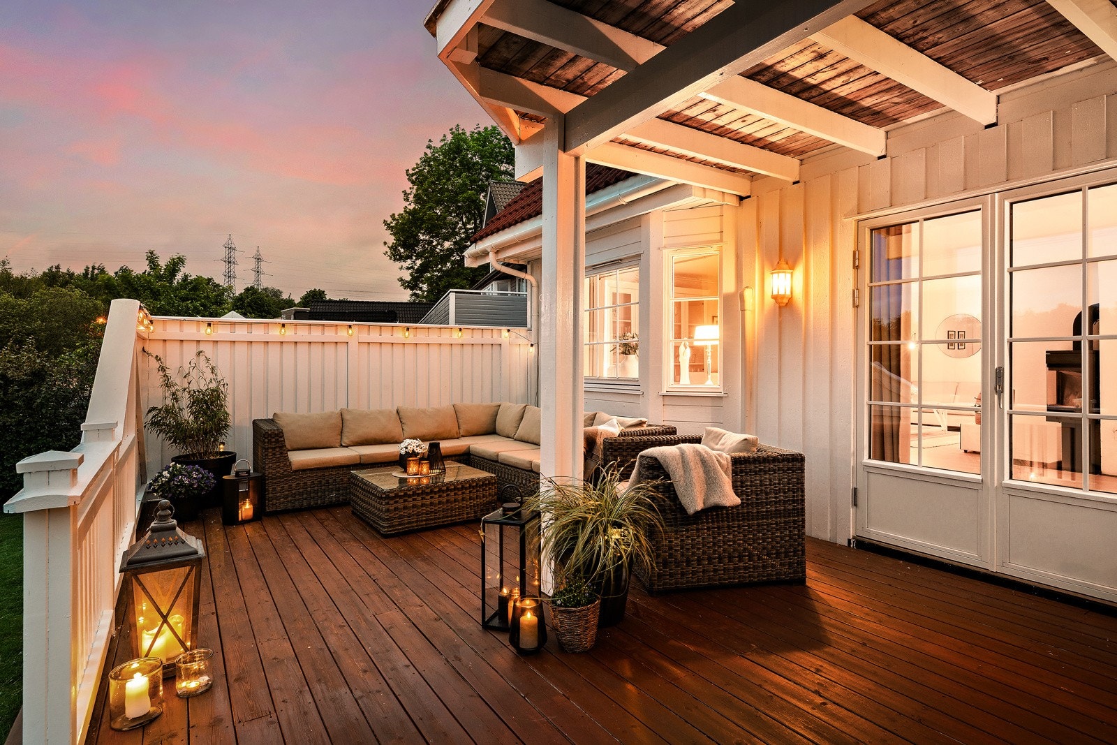 Eiendommen har minimalt med innsyn og gode solområder. Galleribilde