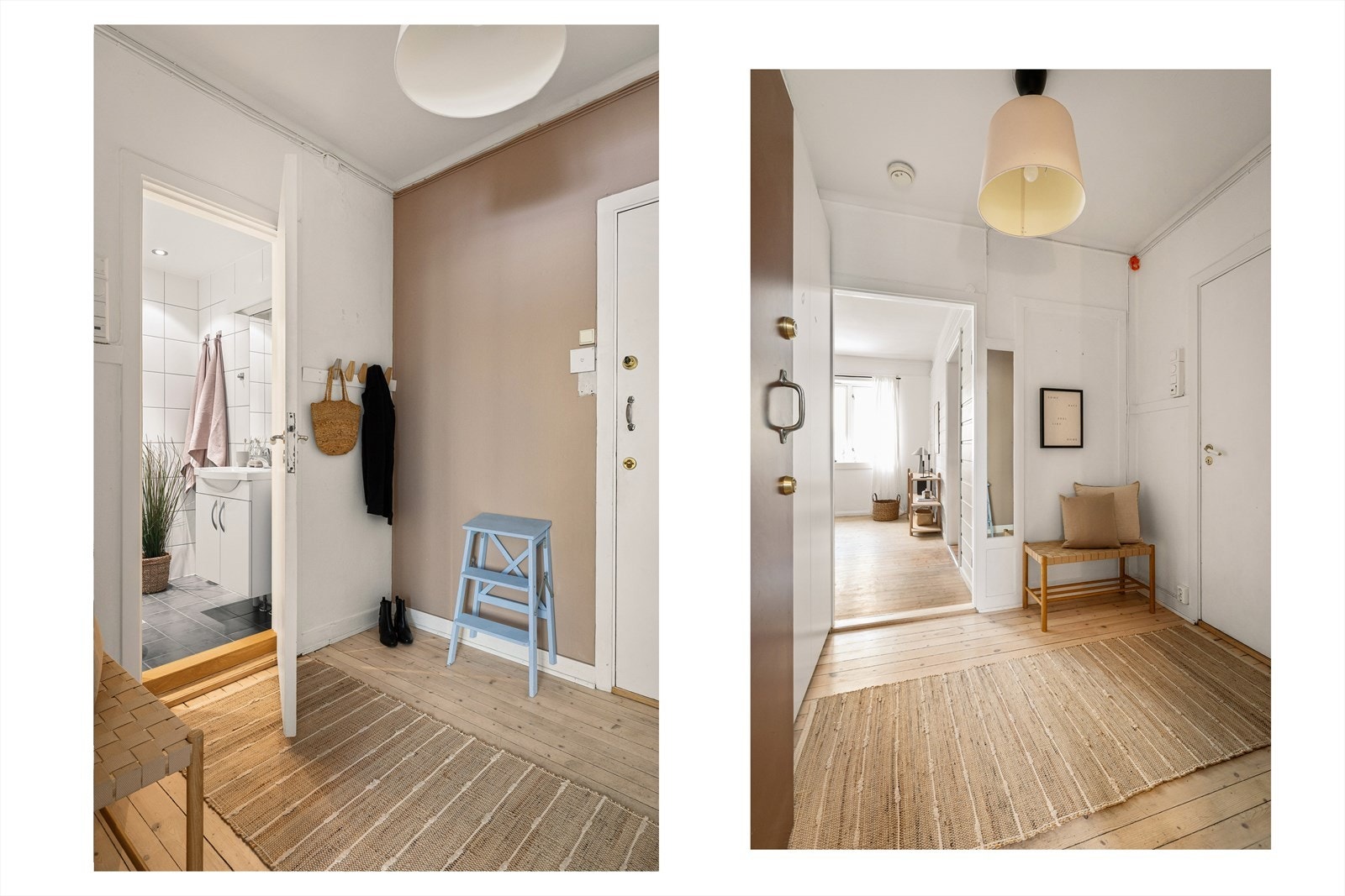 Når du entrer leiligheten får du umiddelbart et positivt inntrykk av denne fine leiligheten. Galleribilde