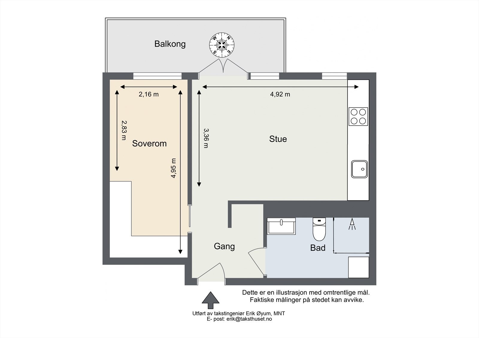 Plantegning. Galleribilde