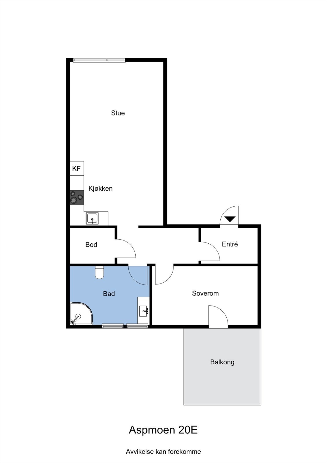 Planskisse Galleribilde