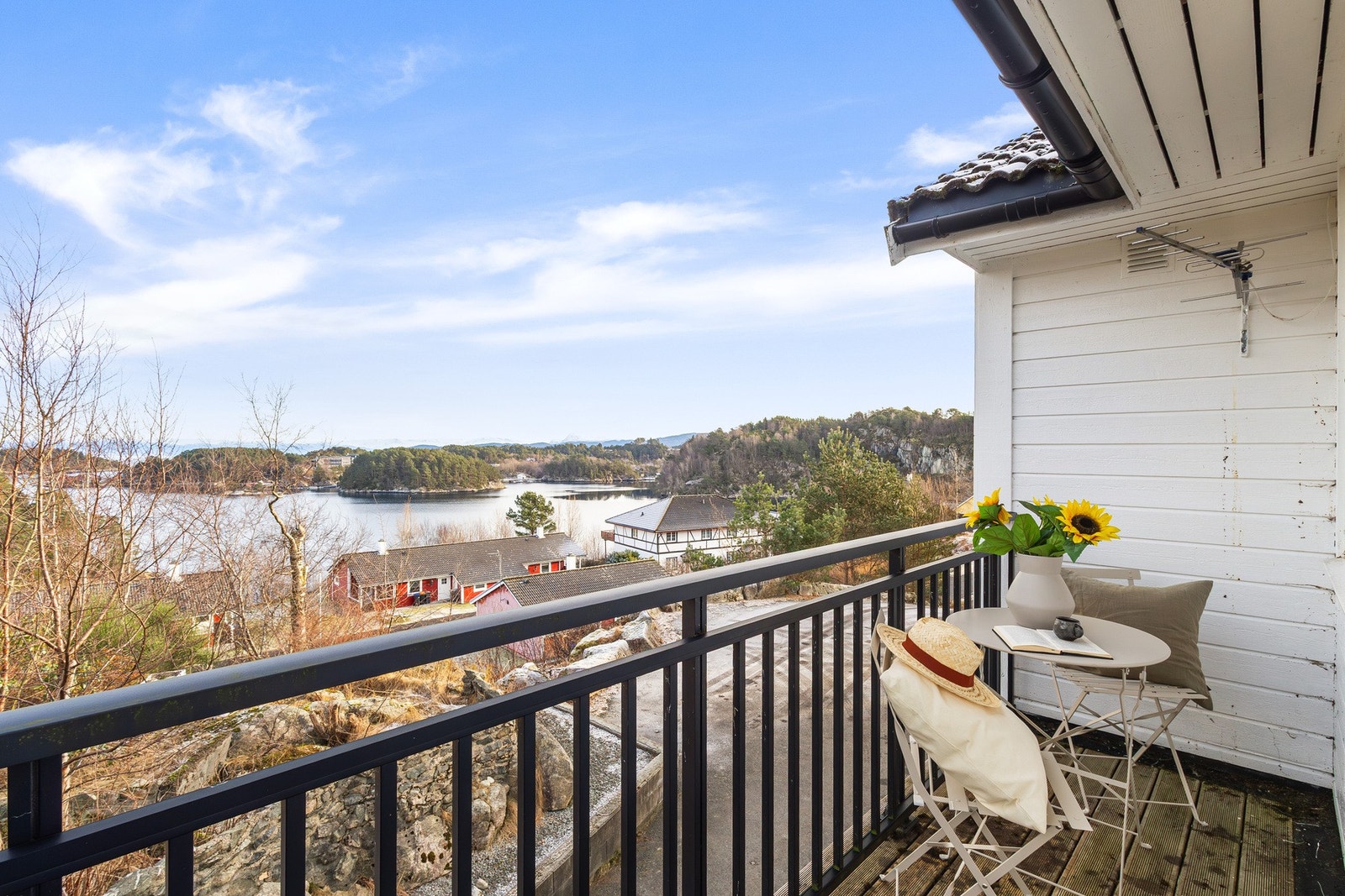 Her kan man nyte solrike morgener! Galleribilde