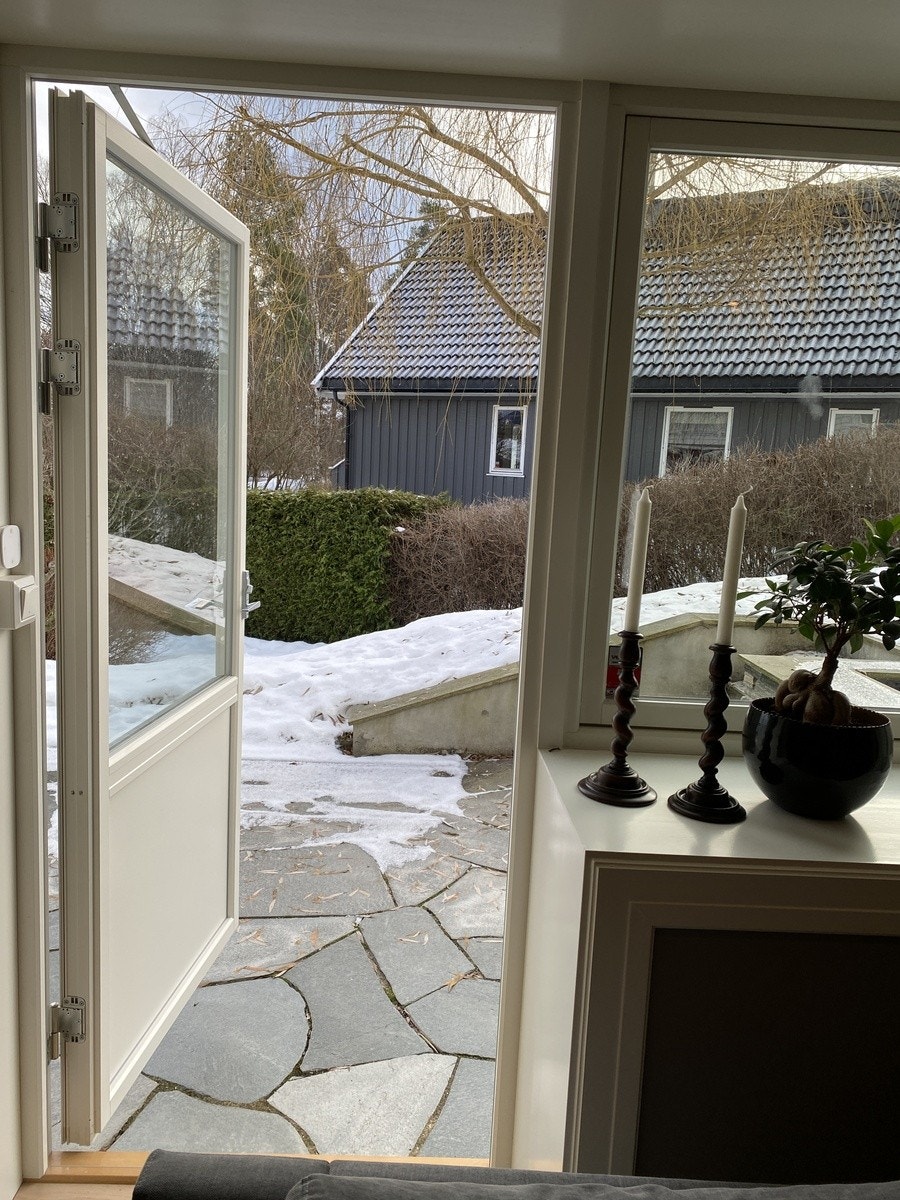 Utgang terrasse Galleribilde