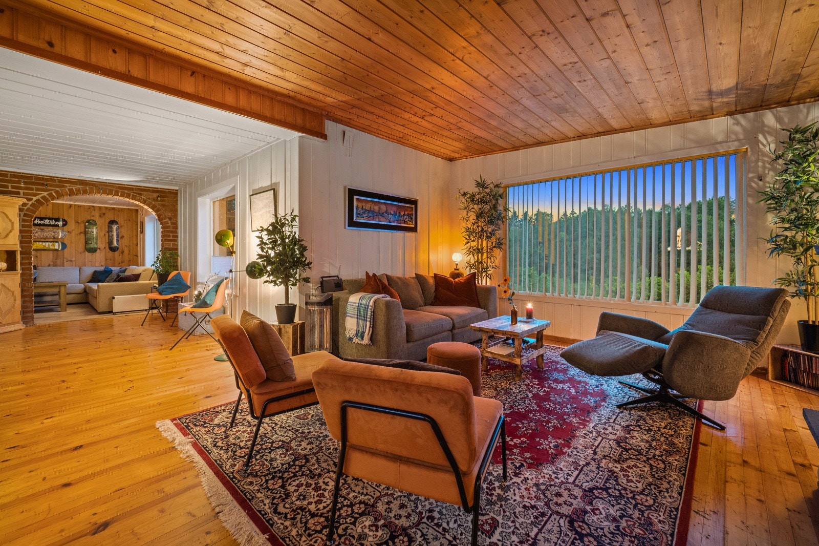 Peisovn for lun oppvarming på vinterhalvåret. Galleribilde