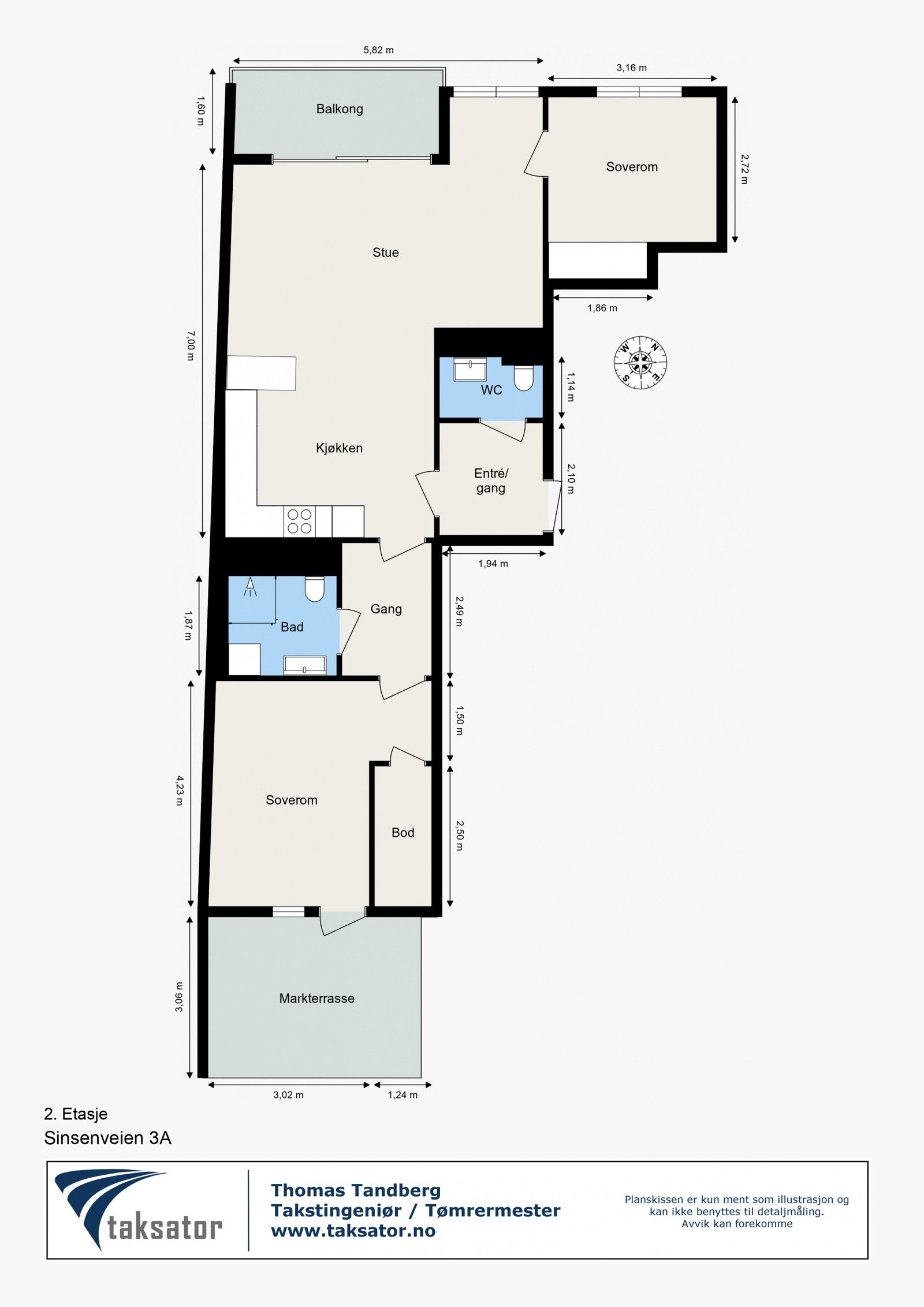 Plantegning. Galleribilde