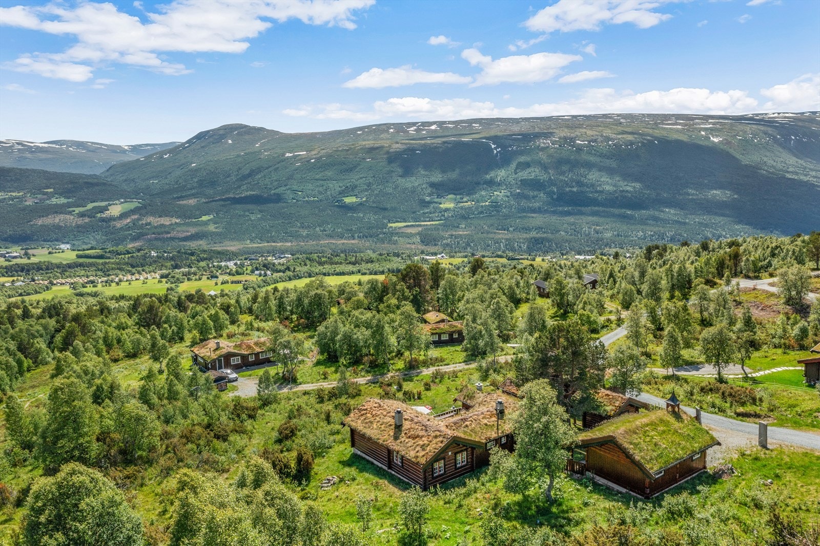 Dronefoto Galleribilde