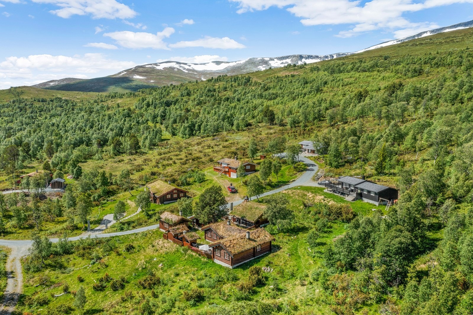 Dronefoto Galleribilde