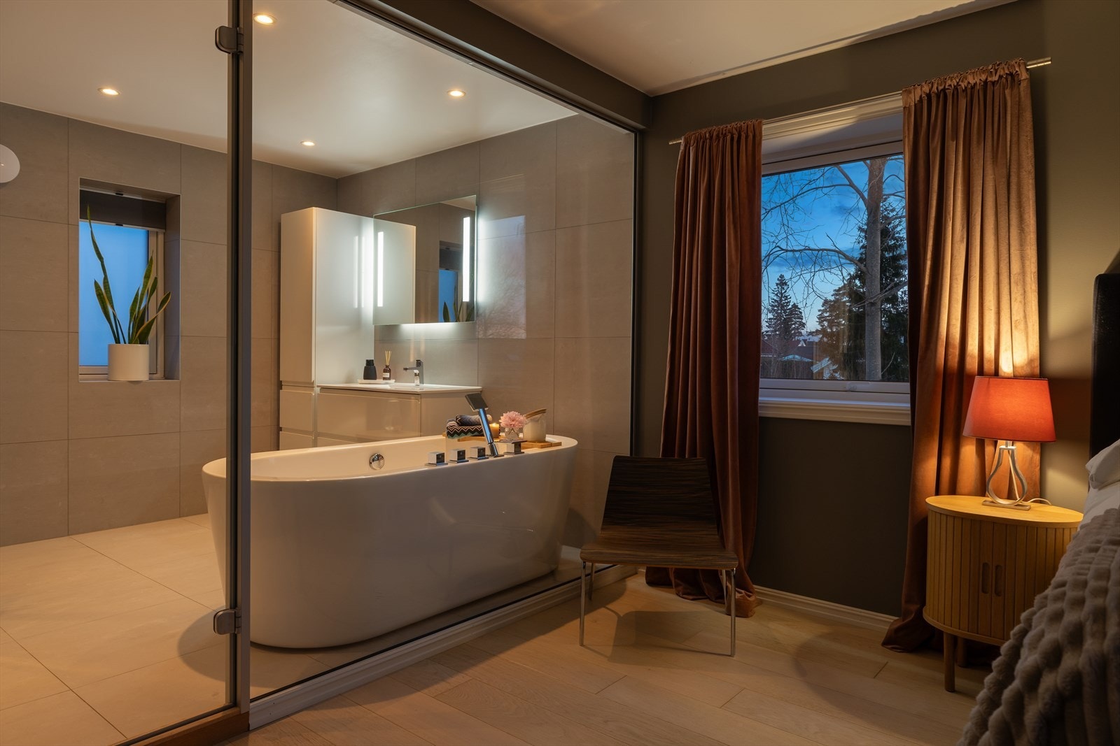 Soverom og baderom Galleribilde