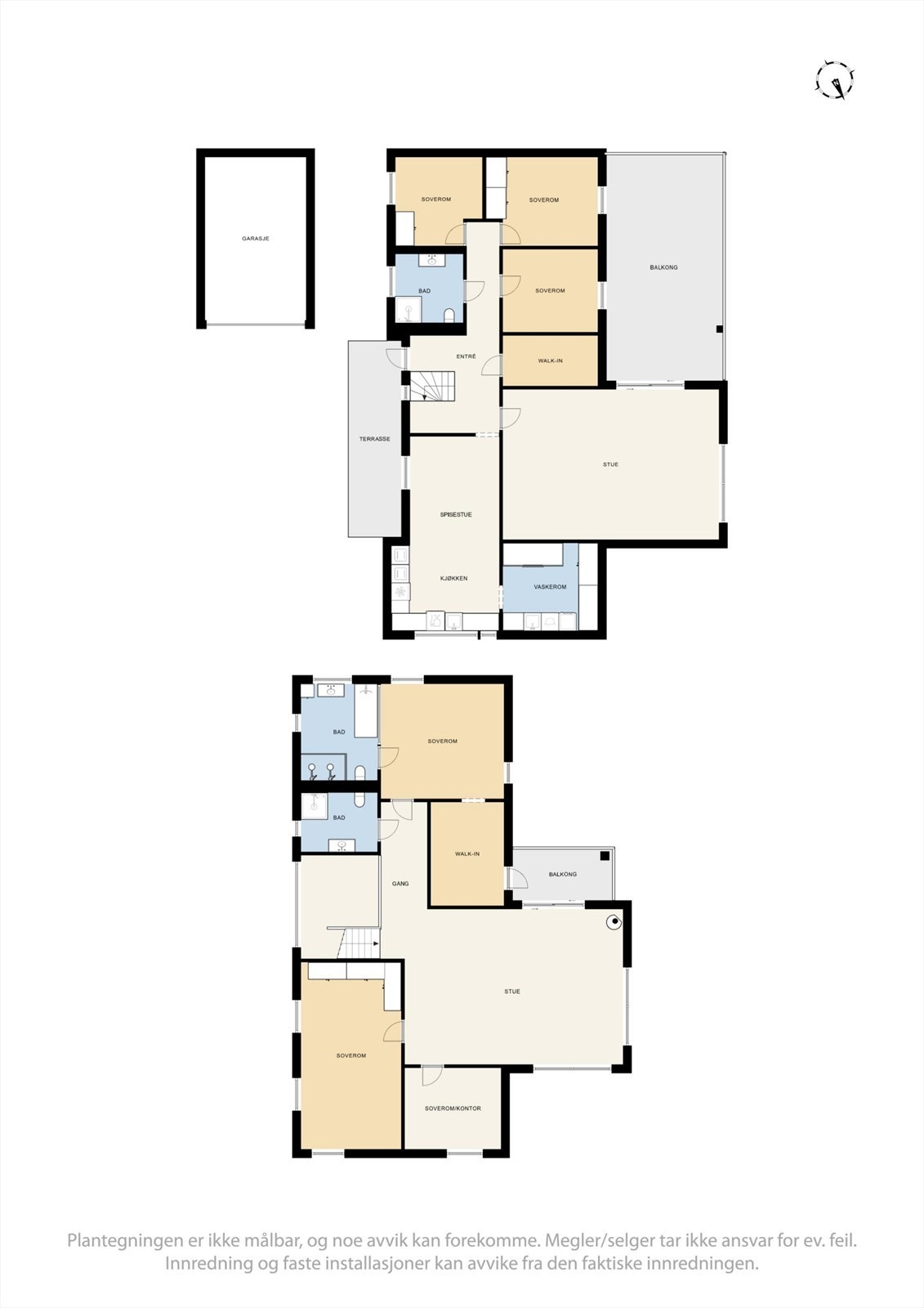 Plantegning. Galleribilde