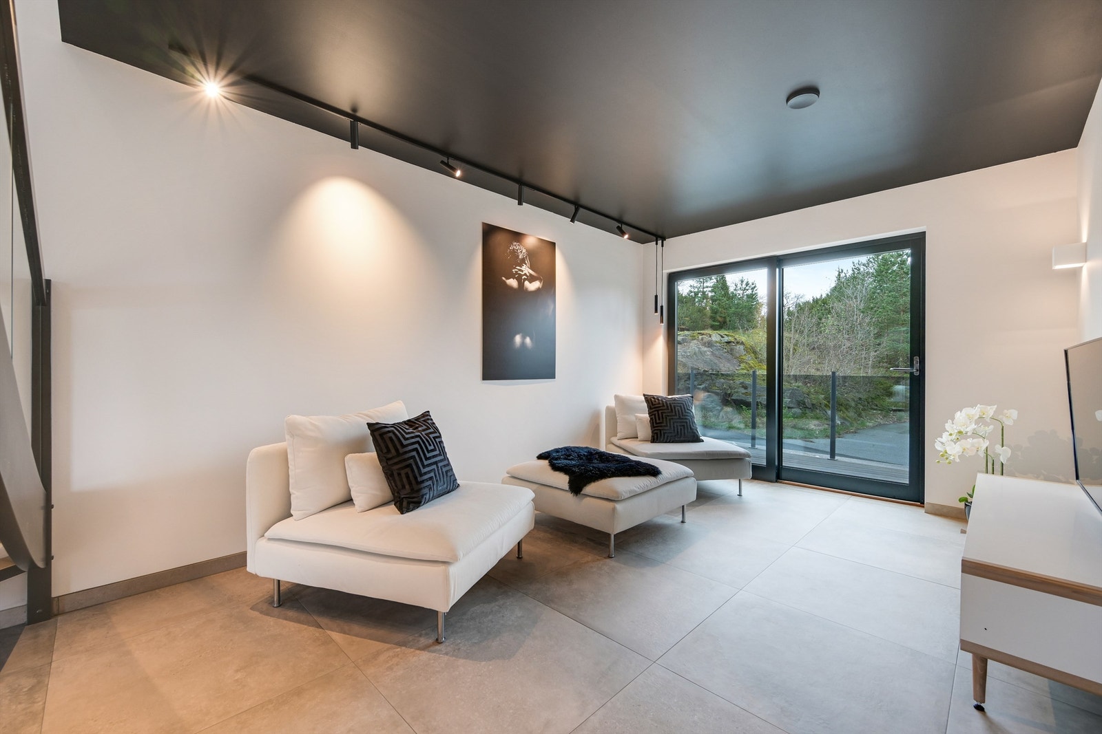 Tv-stue i 1.etasje Galleribilde