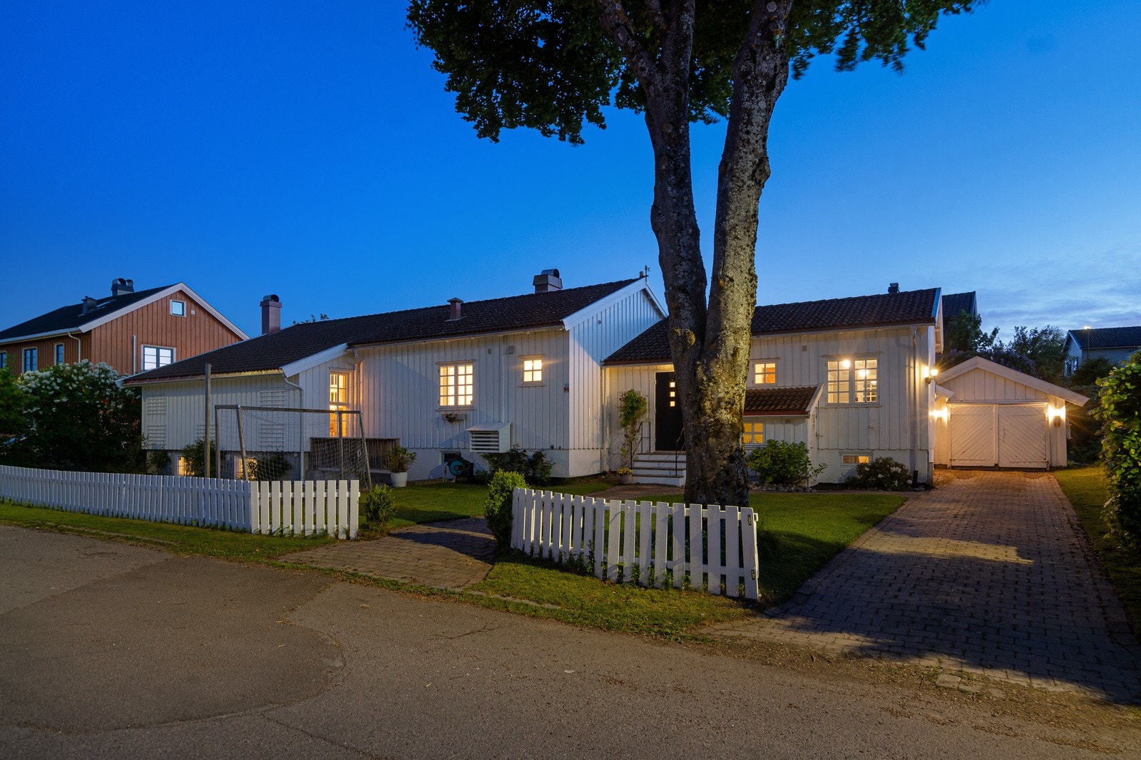 Flott område i en stille del av Træleborg - Kort vei til barneskolen Galleribilde