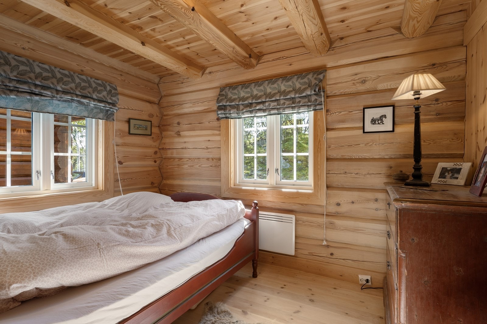 Hytta inneholder totalt to soverom. Galleribilde