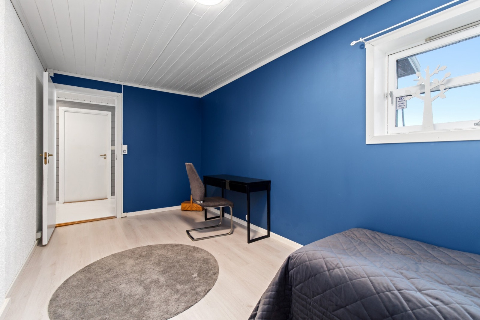 Rommet fremkommer i tegninger som "Sport/redskap" rommet er ikke godkjent som soverom. Galleribilde