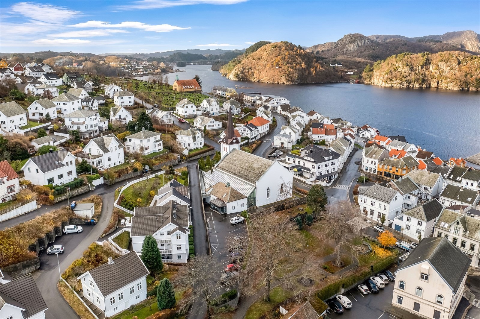 Dronefoto Galleribilde