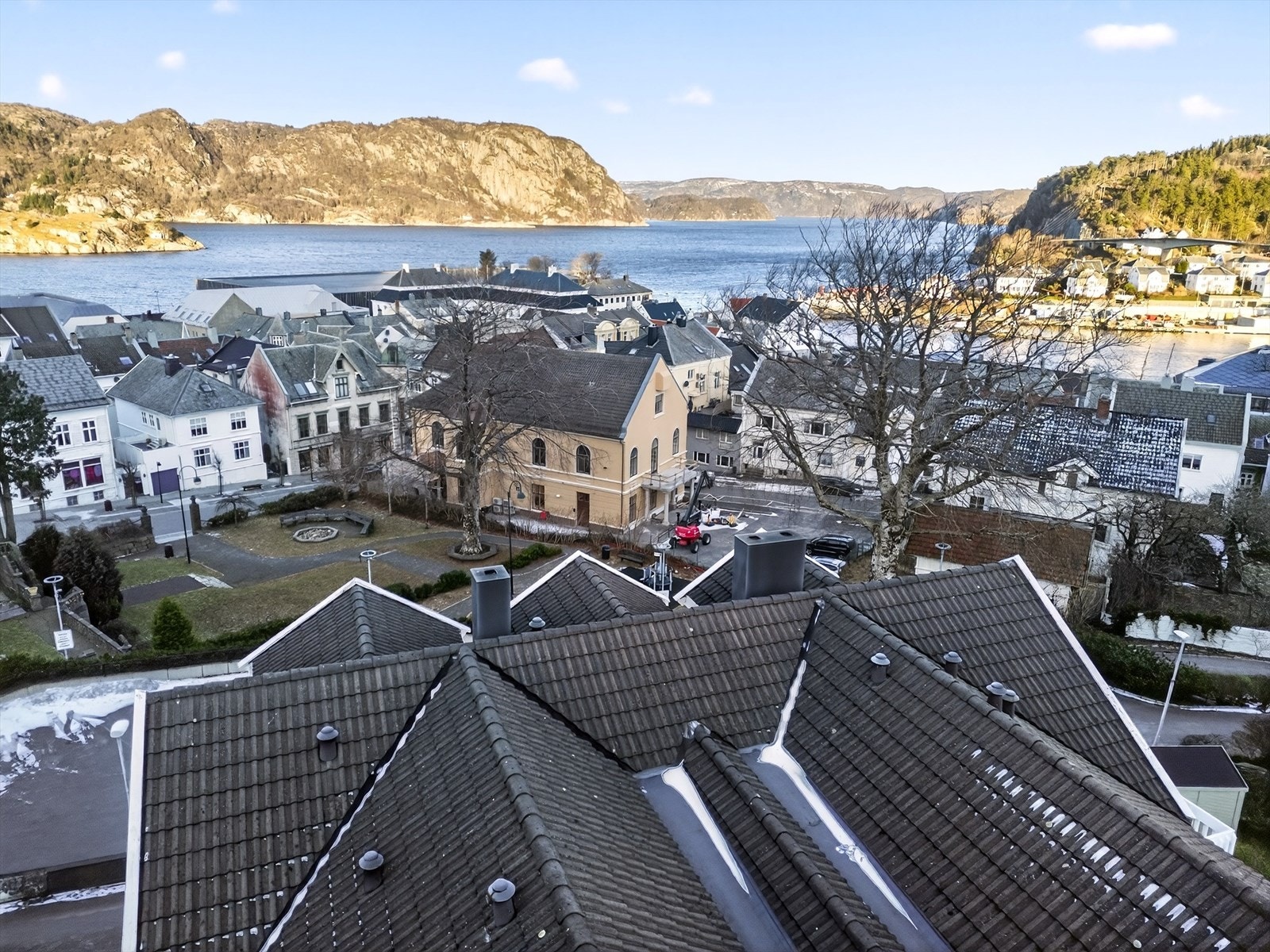 Dronefoto Galleribilde