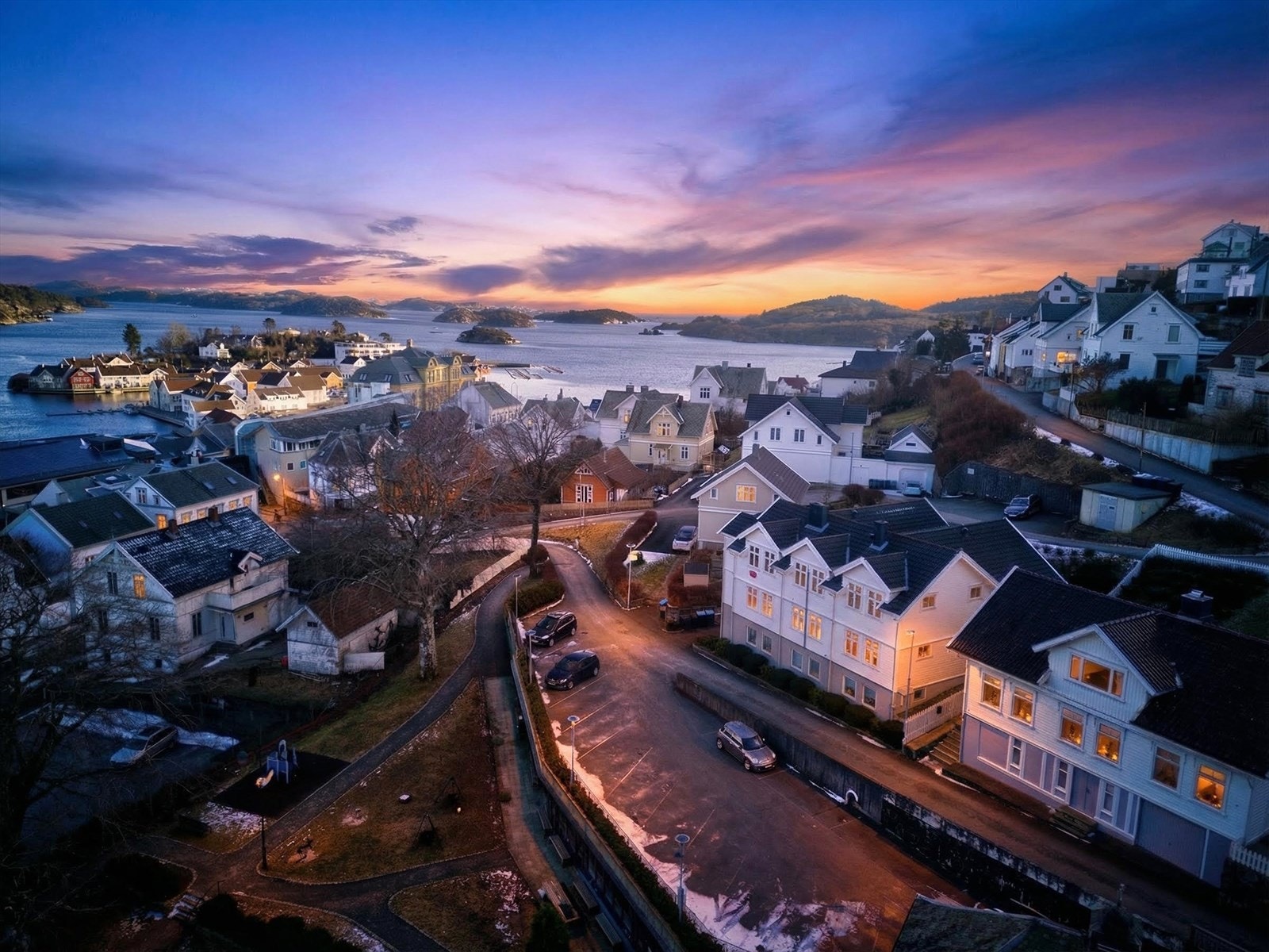 Dronefoto Galleribilde