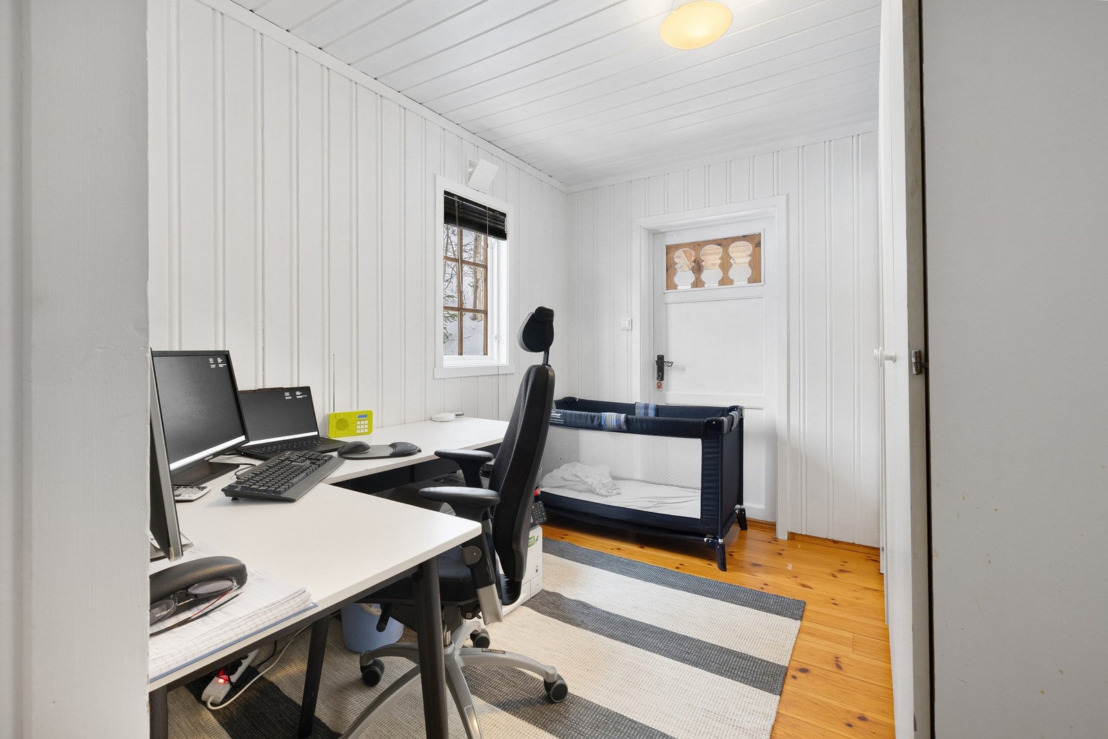 Soverom 3 som idag brukes som kontor. Galleribilde