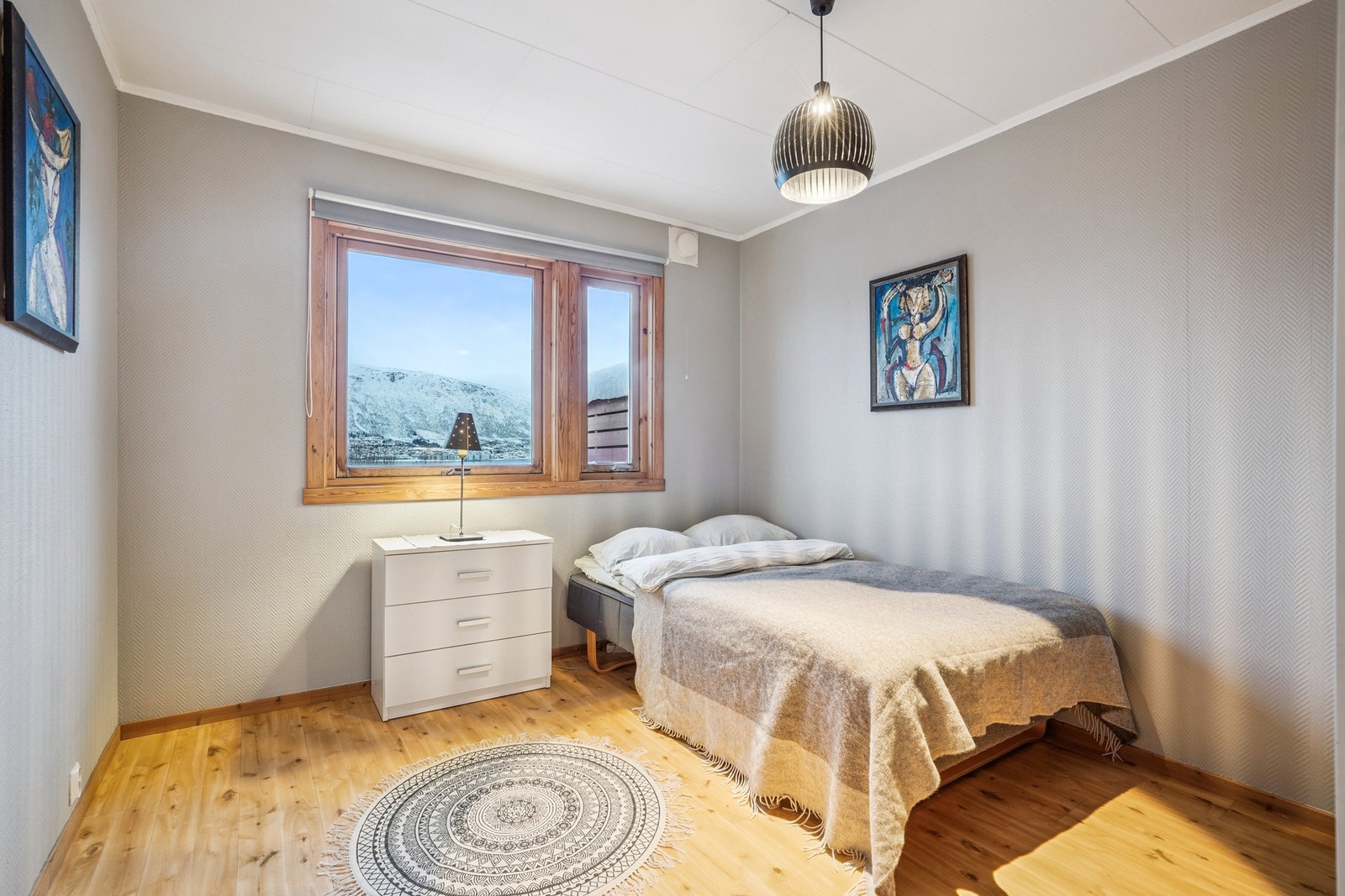 Det er valgt behagelige fargevalg. Galleribilde