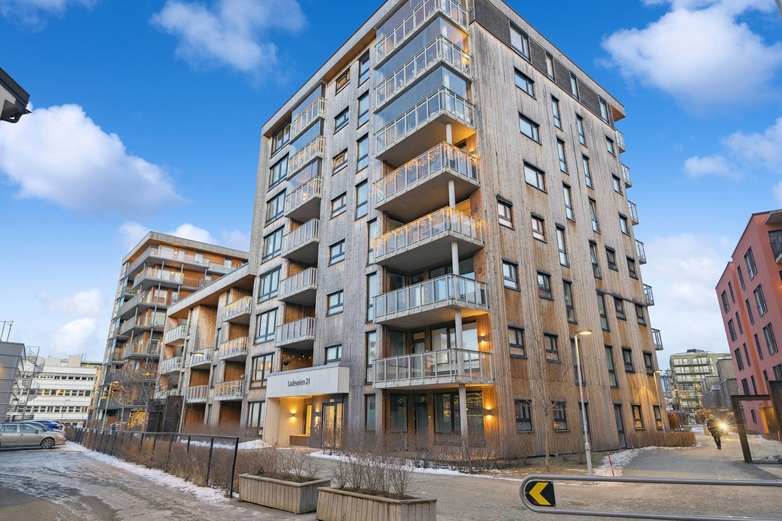 Nærområdet byr på flotte tur- og rekreasjonsmuligheter, med Ladestien like i nærheten. Galleribilde