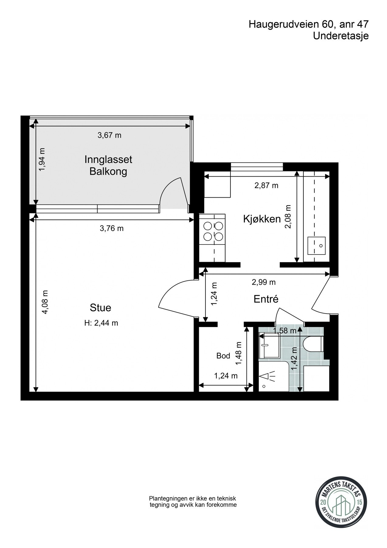 Plantegning. Galleribilde