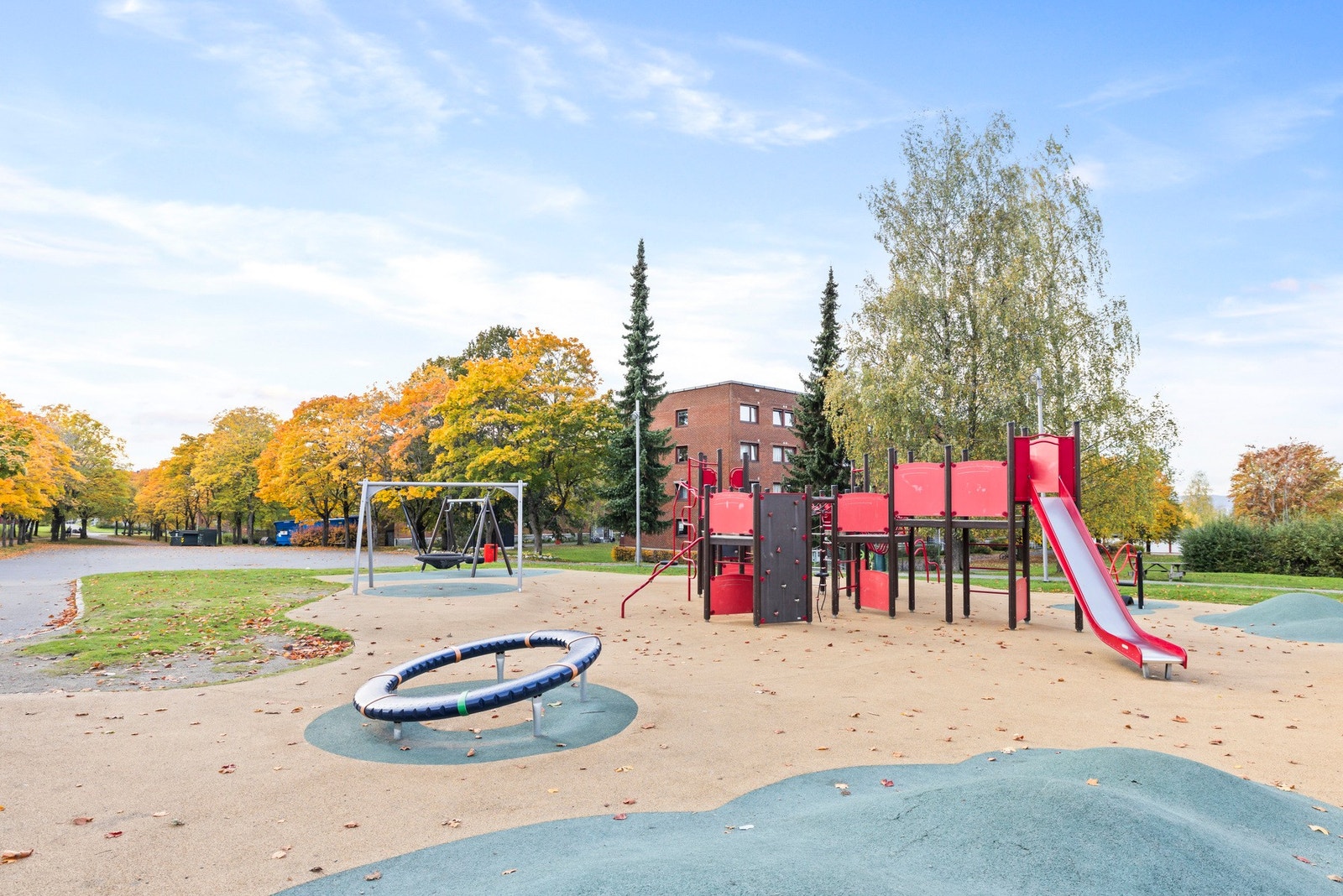 Området er pent opparbeidet. Galleribilde