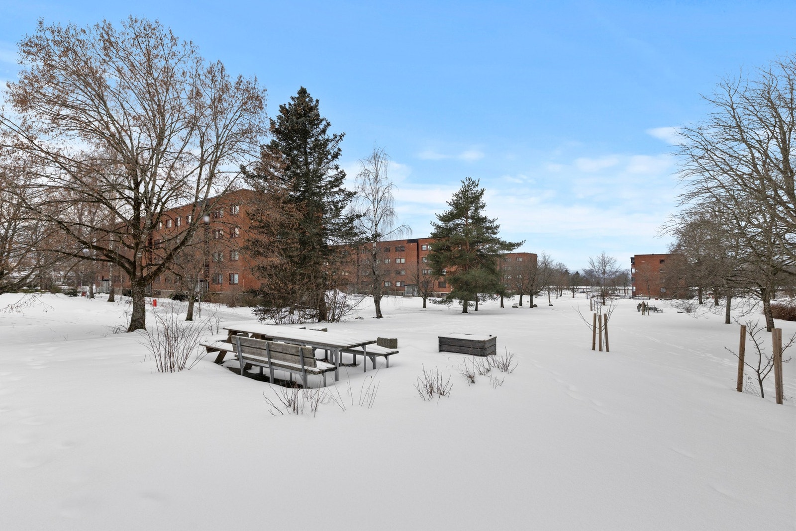 Området er pent opparbeidet. Galleribilde